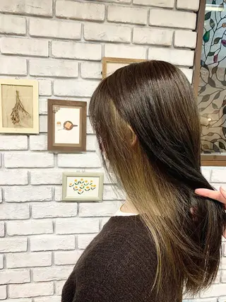 ロング カラー ヘアアレンジ 🫧ヒシダアキ taboo.i🫧のヘアスタイル