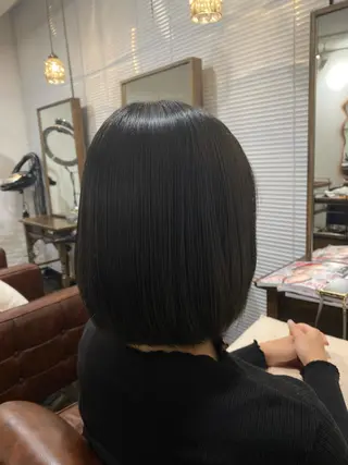 ミディアム カラー パーマモデル募集中 渥美翔人のヘアスタイル