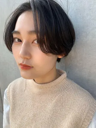 ショート カラー MAYU 💚森下のヘアスタイル
