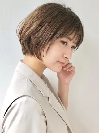 ショート 木村 玲穏のヘアスタイル