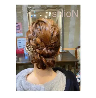 ヘアアレンジ sHioN髪質改善 美髪矯正／ヘア着付けのヘアスタイル