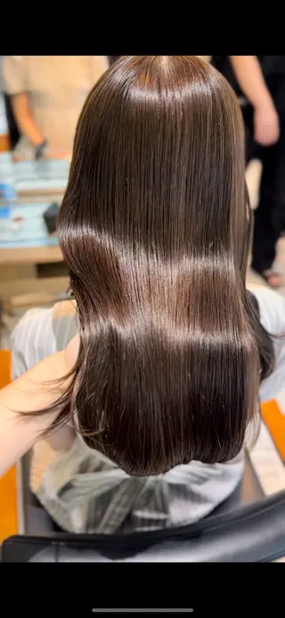 ロング カラー 透けるbrown カラー🎗♡yukaのヘアスタイル