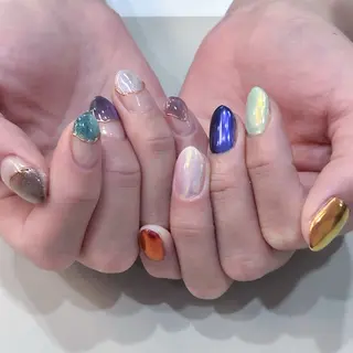 ネイル gratify梅田店 松本のネイルデザイン