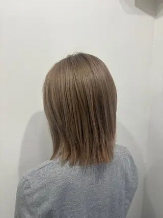 カラー 京都駅/透明感カラー 🖤sakiのヘアスタイル