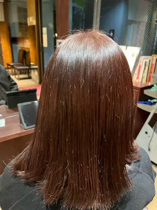 ミディアム 山口 翼のヘアスタイル