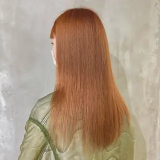 セミロング 渋谷🎨ブリーチ特化 ×エクステ🎨レンのヘアスタイル