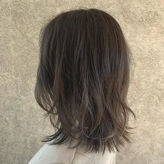 カラー hub hair レイヤー/透明感のヘアスタイル