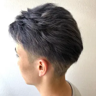 カラー メンズ 菅沢 奈生のヘアスタイル