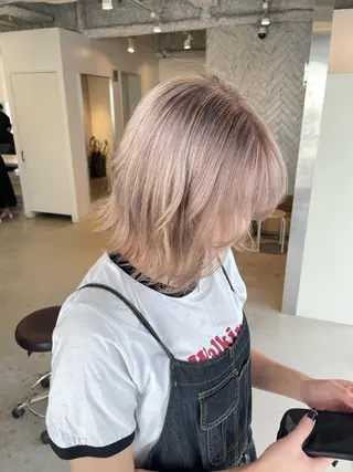 ショート 🎗副店長/井上 竜 ブリーチ指名No.1のヘアスタイル