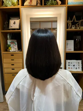 ミディアム カラー 美髪/髪質改善 川口凌弥のヘアスタイル