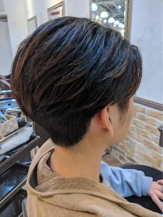 メンズ Noyヨシモト ヒロトのヘアスタイル