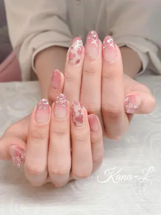 カラー ネイル 芦辺 香奈のネイルデザイン