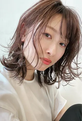 ミディアム カラー ◤ Jammin.◢ Mizuho.のヘアスタイル