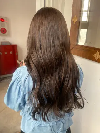 ロング コハル ブリーチモデル募集中のヘアスタイル