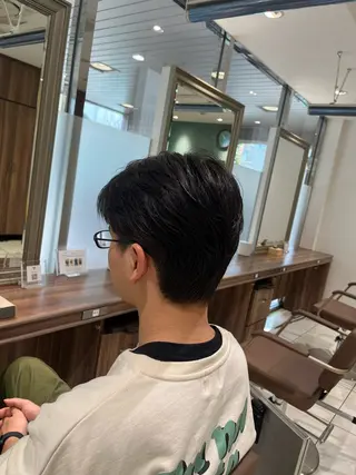 ショート パーマ メンズ 桜新町メンズ特化| ユウダイのヘアスタイル