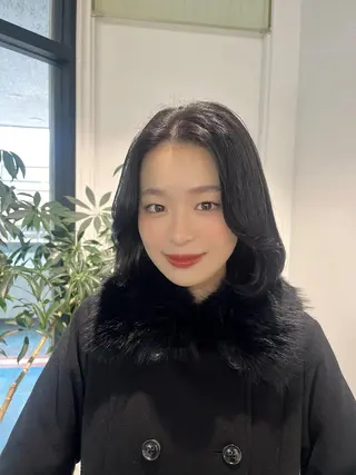 ミディアム ご予約は2月まで！ maho‪🐈🎀のヘアスタイル