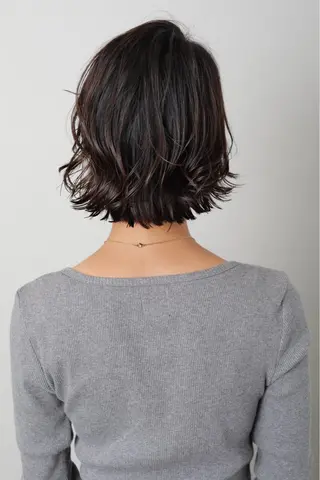 ショート カラー パーマ ヘアメイク金坂 /カットカラー/のヘアスタイル