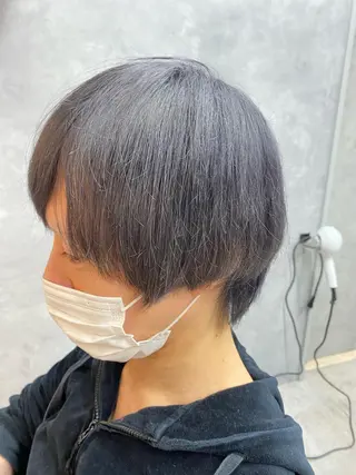 ショート カラー メンズ ツイストスパイラル/ メンズ特化/中川誠也のヘアスタイル