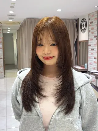 ロング 🤍透明感カラー・ きらら🤍のヘアスタイル