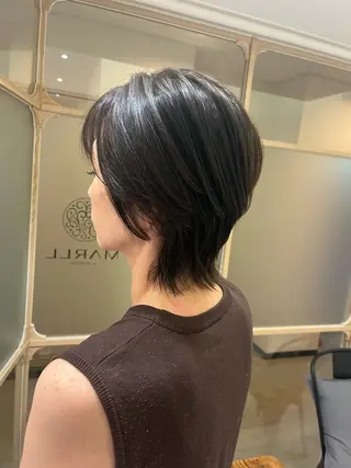 ショート 北野 未優香のヘアスタイル