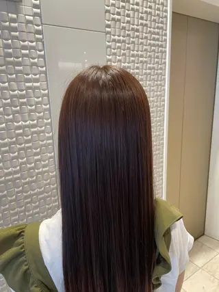 ロング カラー 脇野 茉優のヘアスタイル
