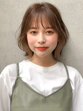 ミディアム レイヤー×髪質改善✨ 渋谷/佐藤侑哉のヘアスタイル