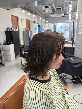 パーマ メンズ メンズパーマ特化 園田　楓莉のヘアスタイル