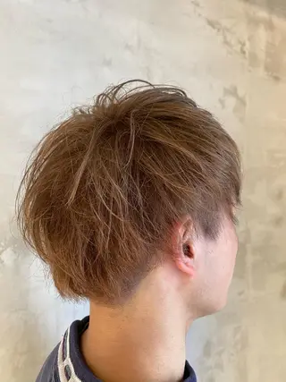 ショート カラー メンズ ✂︎メンズ特化✂︎ 竹内貴則のヘアスタイル