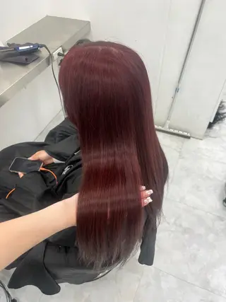 ロング カラー 透明感うる艶カラー 🤍MANAMIのヘアスタイル