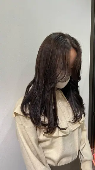 ロング 西邑 環のヘアスタイル