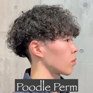 ショート パーマ ヘアアレンジ メンズ MENIN メンズ サロン　望月　涼太のヘアスタイル