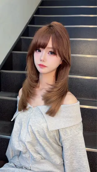 ロング Maison HARU宮本 楓のヘアスタイル
