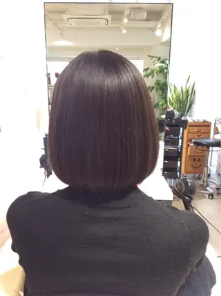 ミディアム 金子 富士のヘアスタイル
