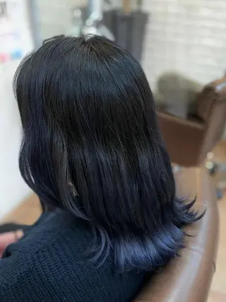 セミロング 池袋駅徒歩4分 hondaのヘアスタイル