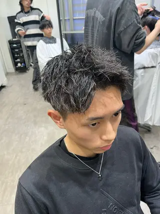 ショート メンズ メンズ専門美容師店長 💈高橋和真💈のヘアスタイル