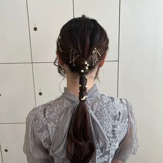 ヘアアレンジ 𝐀𝐲𝐚𝐤𝐚 /艶髪/ストレートのその他イメージ