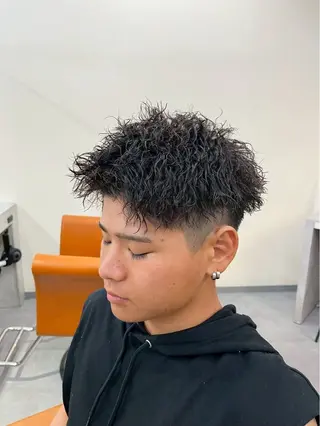 メンズ 京都駅メンズサロン マッシュのヘアスタイル