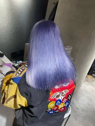 ロング カラー 🇰🇷ハイトーン× 韓国レイヤー레이어드のヘアスタイル