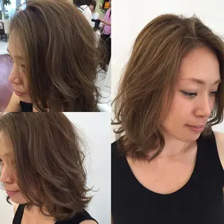 ミディアム カラー 【髮質改善特化】 lic吉祥寺のヘアスタイル