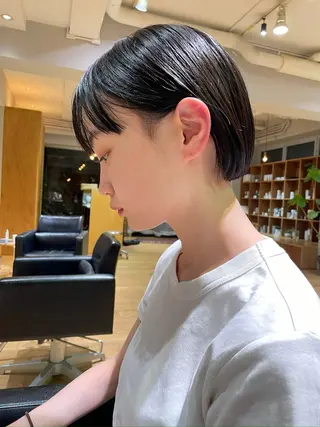 ショート ボブ/ショート 吉田竣のヘアスタイル