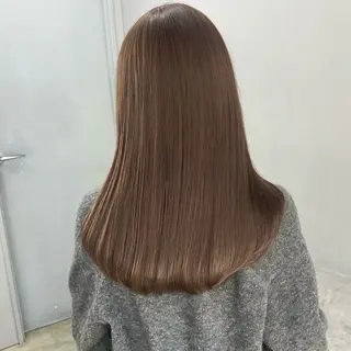 セミロング カラー akane/ボブ /ブラウンベージュのヘアスタイル