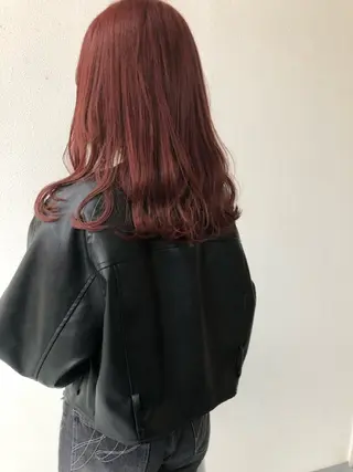 セミロング ダメージレス◎東区/ 艶カラー💫/斉藤拓のヘアスタイル