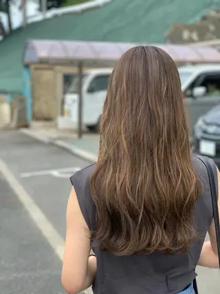 ロング 平田 広大のヘアスタイル