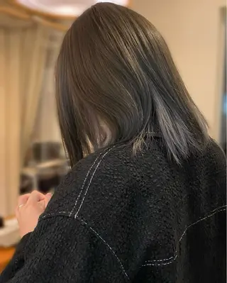 カラー 💖改善カラー 板倉百花💖のヘアスタイル