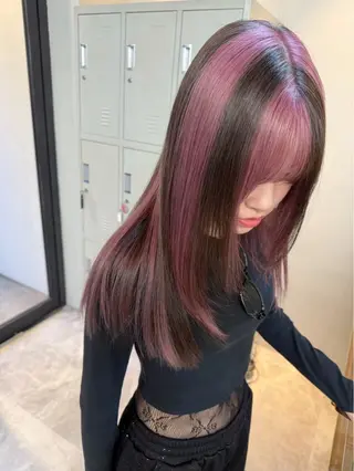 ミディアム A M Iのヘアスタイル