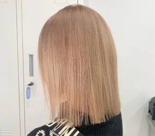 ミディアム カラー 赤みゼロ/透明感 カラー🌿KANTAのヘアスタイル