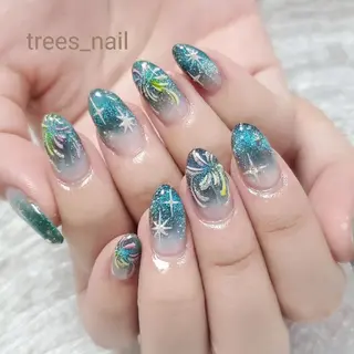 ネイル trees_ nailのネイルデザイン