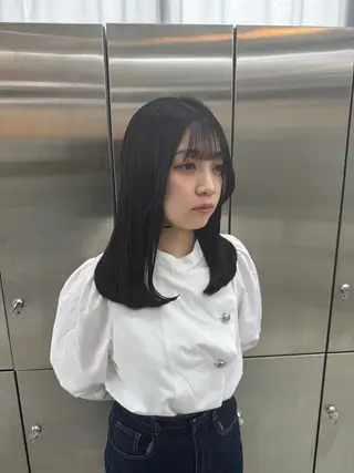 セミロング yuimarl切田 はじめ✨のヘアスタイル