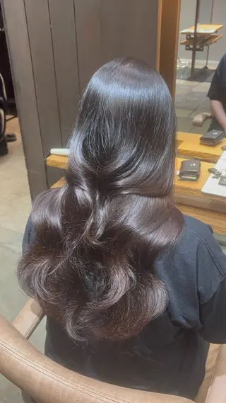 ロング カラー とがみ ともきのヘアスタイル