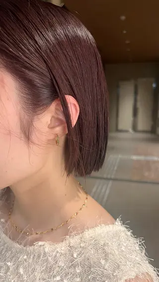 ショート カラー wabi/艶カラー タカハシ　トモヒロのヘアスタイル